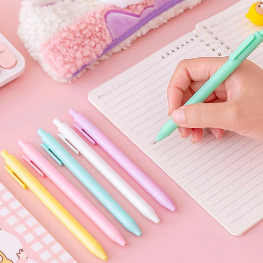 0.5mm Macaron Candy Color Retractable Gel Pen