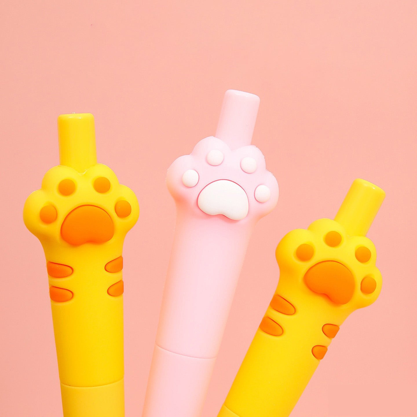0.5mm Cute Little Fat Cat Paw Retractable Gel Pen