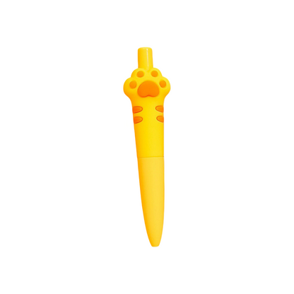 0.5mm Cute Little Fat Cat Paw Retractable Gel Pen