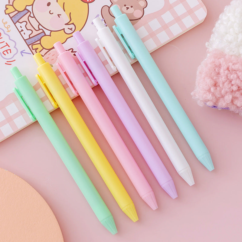 0.5mm Macaron Candy Color Retractable Gel Pen