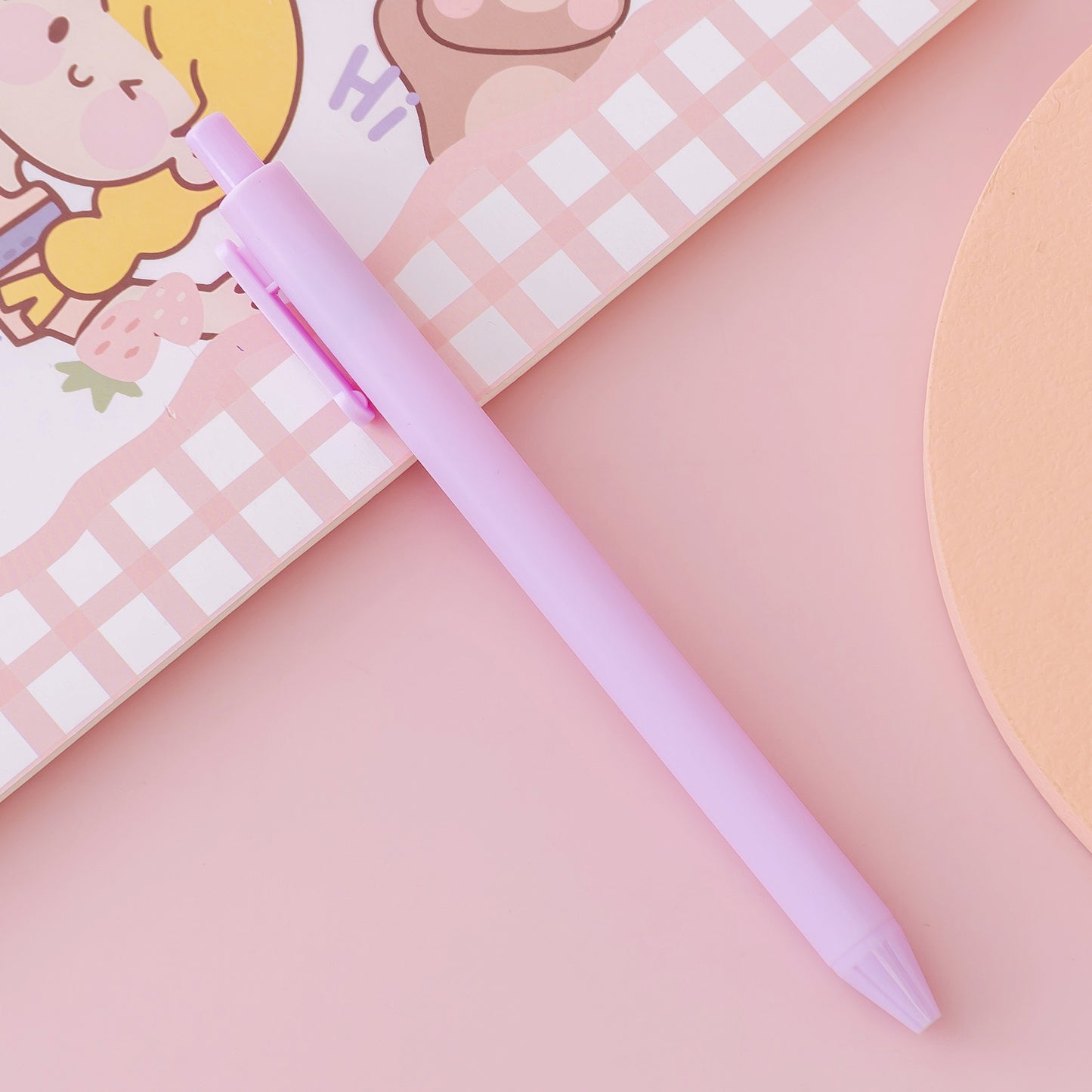 0.5mm Macaron Candy Color Retractable Gel Pen