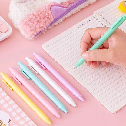 0.5mm Macaron Candy Color Retractable Gel Pen