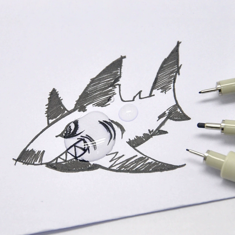 10pcs Professional Multi-Size Waterproof Fineliner Drawing Pens
