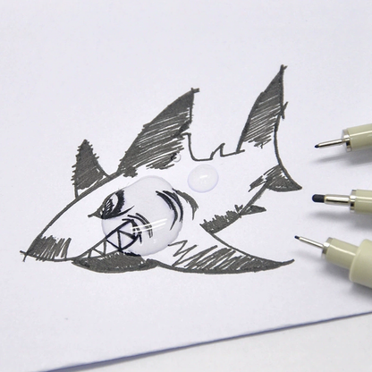 10pcs Professional Multi-Size Waterproof Fineliner Drawing Pens