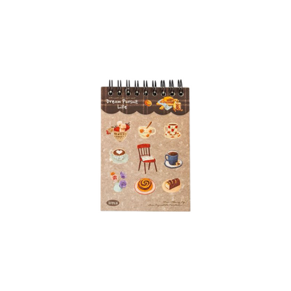 20 Sheets Dream Pursuit Life Aesthetic PET Sticker Book