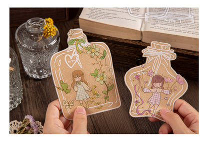 20pcs Dream Collector Glassware Self-adhesive DIY Scrapbook Decoration