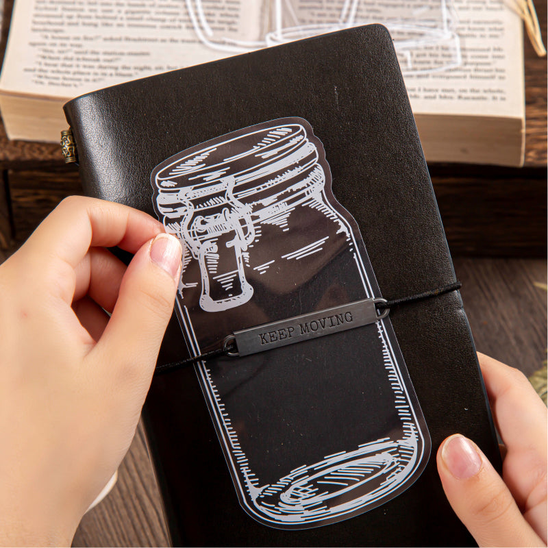 20pcs Dream Collector Glassware Self-adhesive DIY Scrapbook Decoration