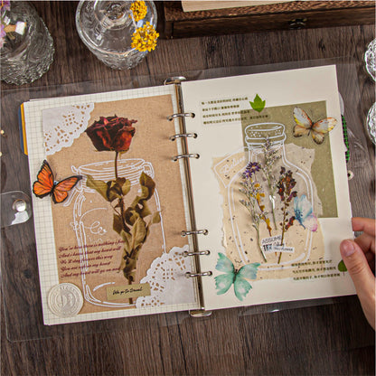 20pcs Dream Collector Glassware Self-adhesive DIY Scrapbook Decoration