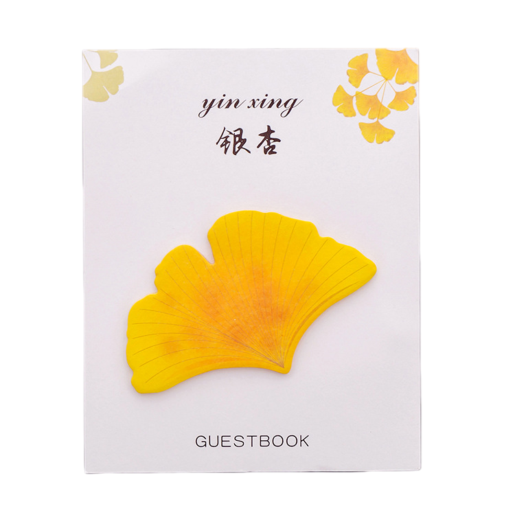 28 Sheets Leaf Post-it Note Sticky Notes Memo Pad