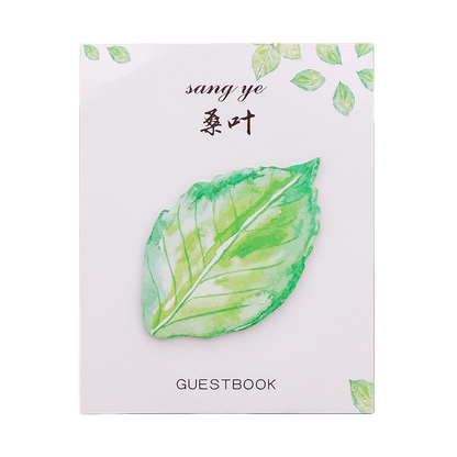 28 Sheets Leaf Post-it Note Sticky Notes Memo Pad