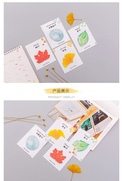 28 Sheets Leaf Post-it Note Sticky Notes Memo Pad