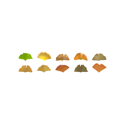 1 Roll (50pcs) Champs Elysees Fallen Leaves Series DIY Washi Tape