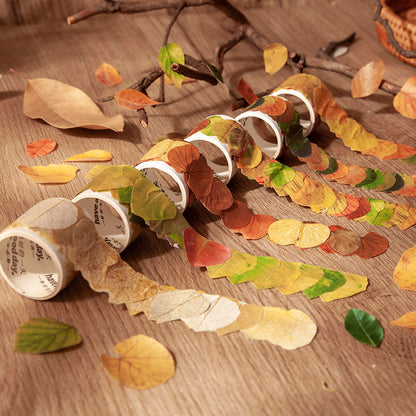 1 Roll (50pcs) Champs Elysees Fallen Leaves Series DIY Washi Tape