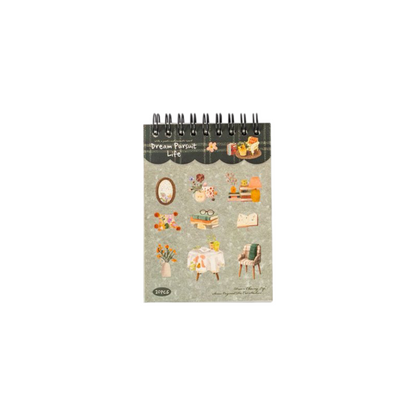 20 Sheets Dream Pursuit Life Aesthetic PET Sticker Book