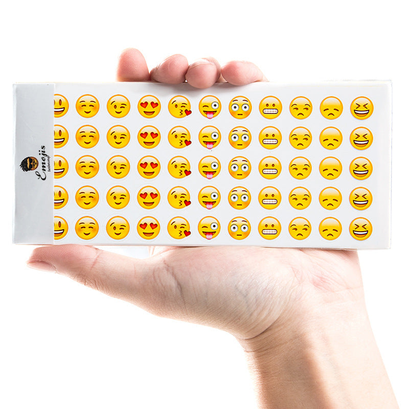 660pcs/12 Sheets Mini Emoji Face Planner Stickers Scrapbook Decals