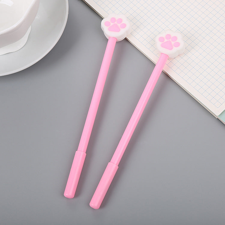 Cartoon Cute Bear Paw Silicone Gel Pen