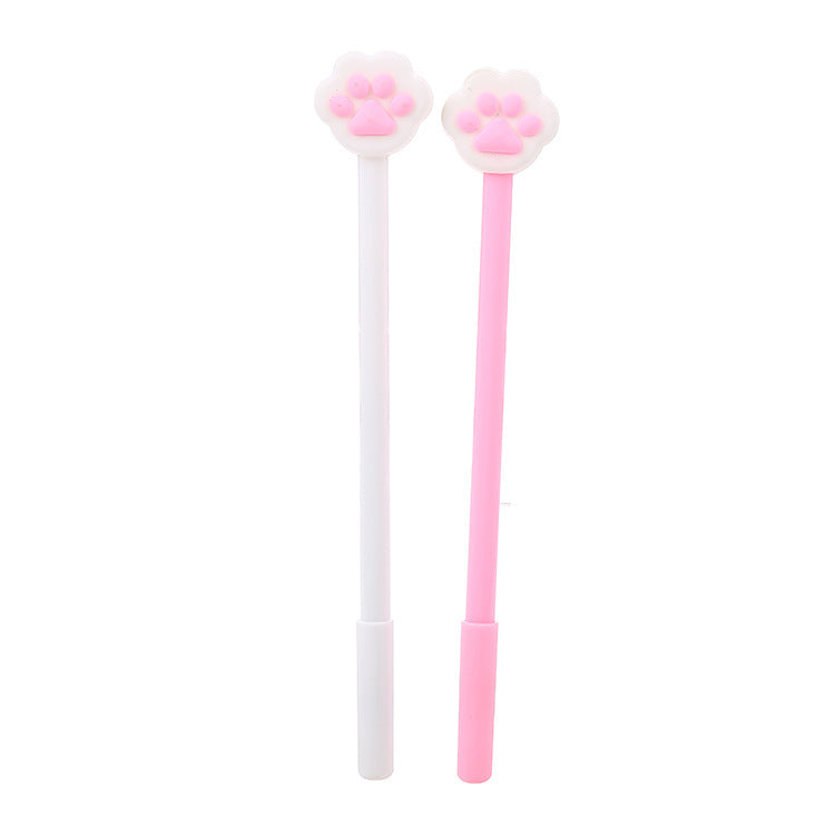 Cartoon Cute Bear Paw Silicone Gel Pen