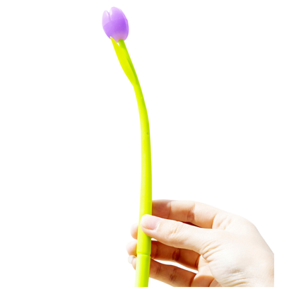 Creative Light-changing Tulip Silicone Gel Pen