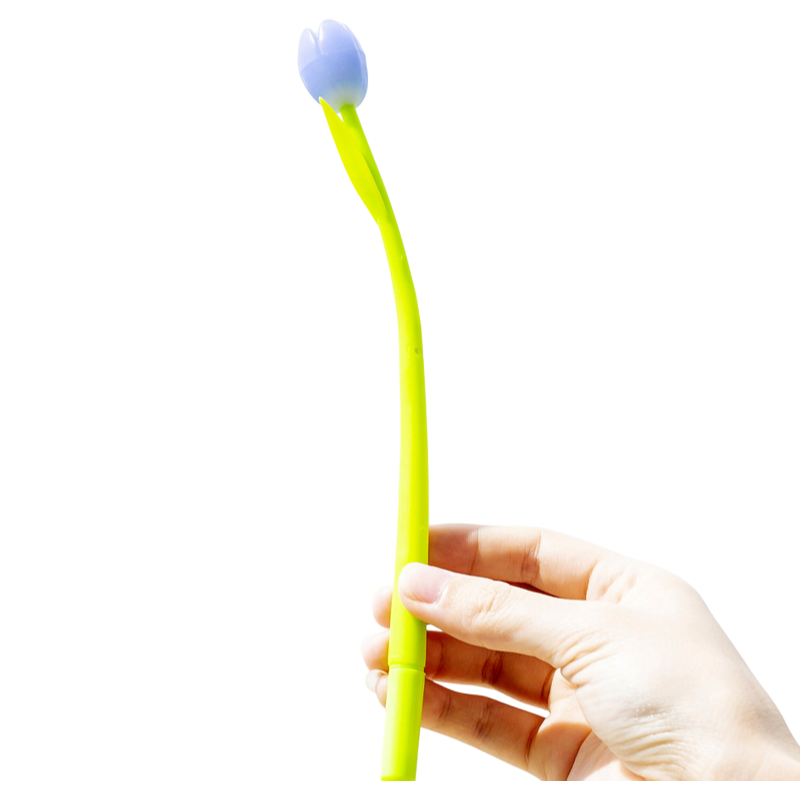 Creative Light-changing Tulip Silicone Gel Pen