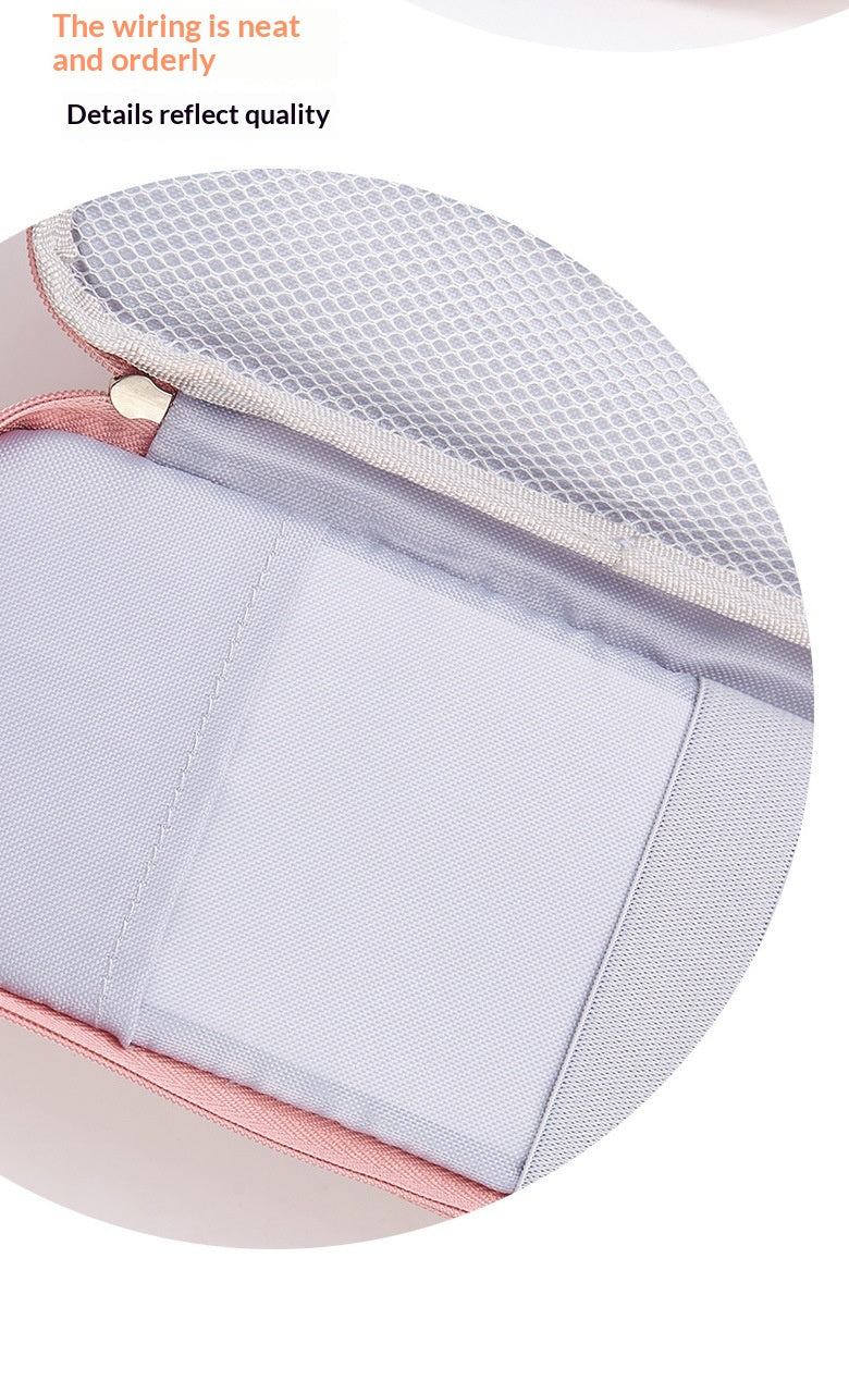 Folding Double Layer Multifunctional 2-in-1 Desk Stand & Large Pencil Case Organizer