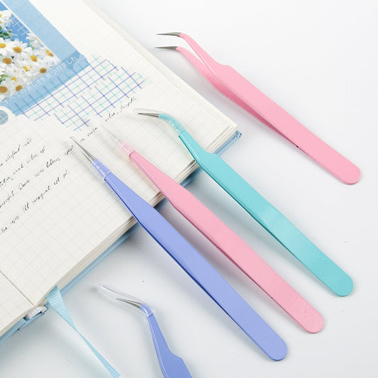 Macaron Color Stainless Steel Journaling Tweezer