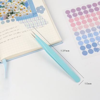 Macaron Color Stainless Steel Journaling Tweezer