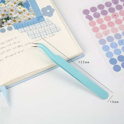 Macaron Color Stainless Steel Journaling Tweezer
