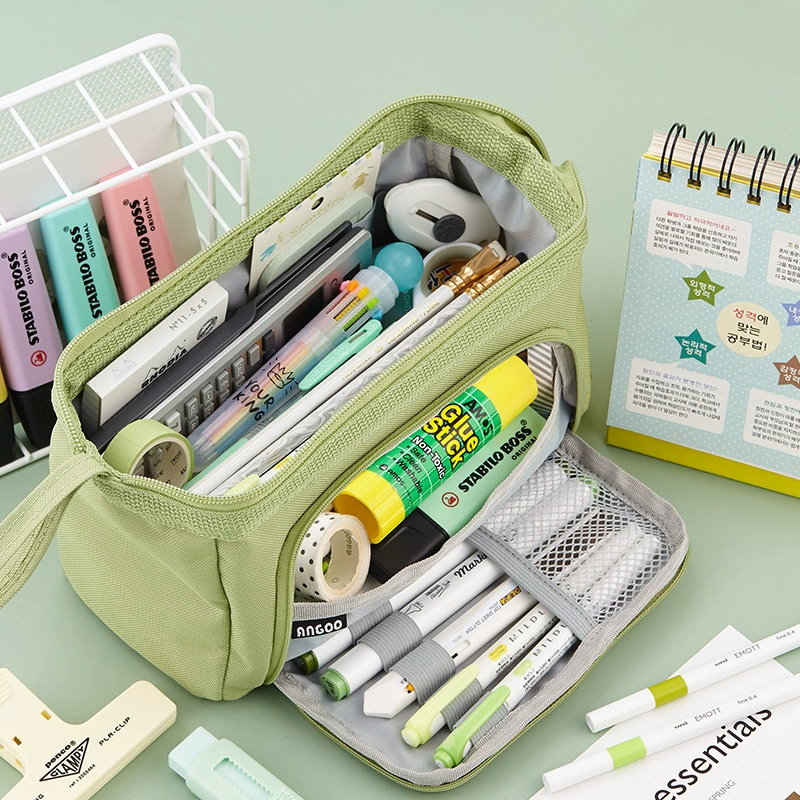 Minimalist Large Capacity Portable Pencil Case Organizer