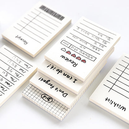 Portable 50 Sheets Handbook Notepad Pocket Memo Pad & Planner To-Do List