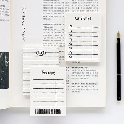 Portable 50 Sheets Handbook Notepad Pocket Memo Pad & Planner To-Do List