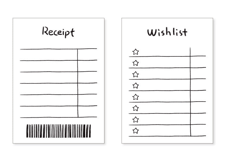 Portable 50 Sheets Handbook Notepad Pocket Memo Pad & Planner To-Do List