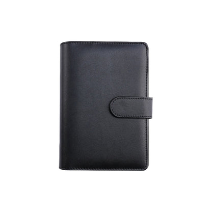 Portable Macaron Soft Leather A5 / A6 Loose-Leaf Notebook Handbook