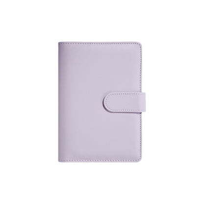 Portable Macaron Soft Leather A5 / A6 Loose-Leaf Notebook Handbook